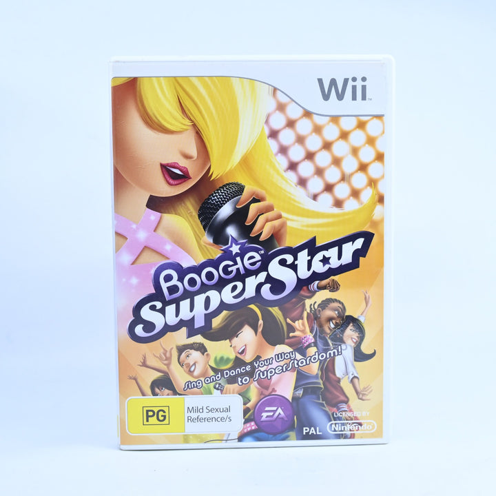 Boogie Superstar - Nintendo Wii Game - PAL - MINT DISC!