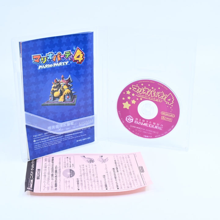 Mario Party 4 - Nintendo Gamecube Game + Manual - NTSC-J - FREE POST!