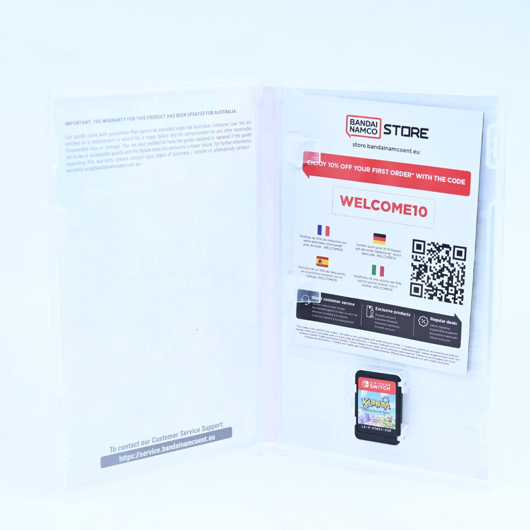 Klonoa Phantasy Reverie Series - Nintendo Switch Game - FREE POST!