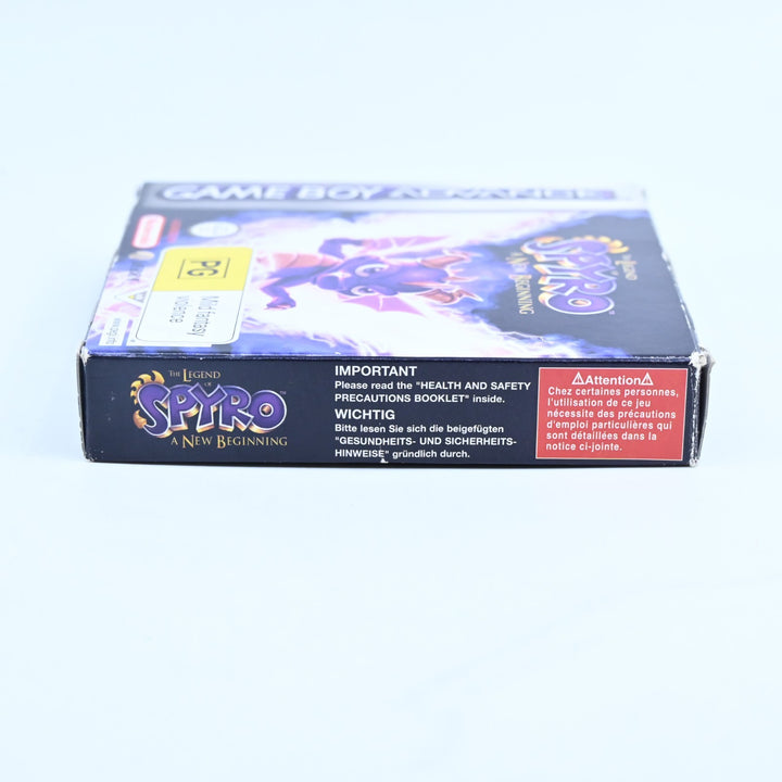 The Legend of Spyro: A New Beginning - GBA Boxed Game - PAL - FREE POST!