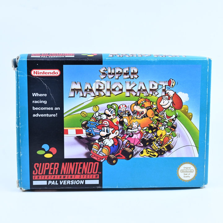 Super Mario Kart - Super Nintendo / SNES Boxed Game - PAL - FREE POST!