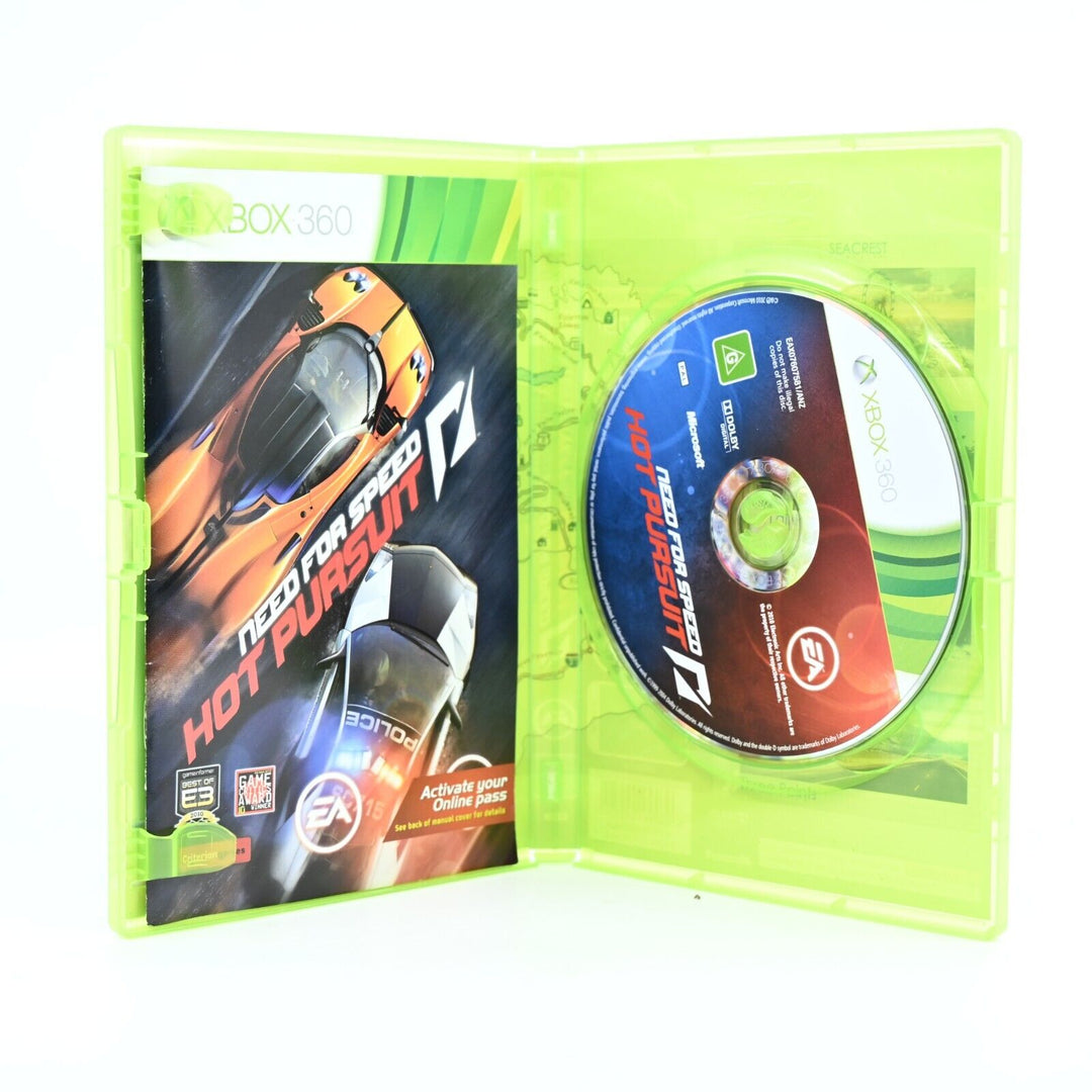 Need for Speed: Hot Pursuit - Xbox 360 Game + Manual - PAL - MINT DISC!