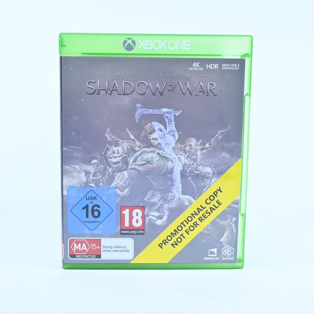 Middle-Earth: Shadow of War - Promotional Copy - Xbox One Game - PAL