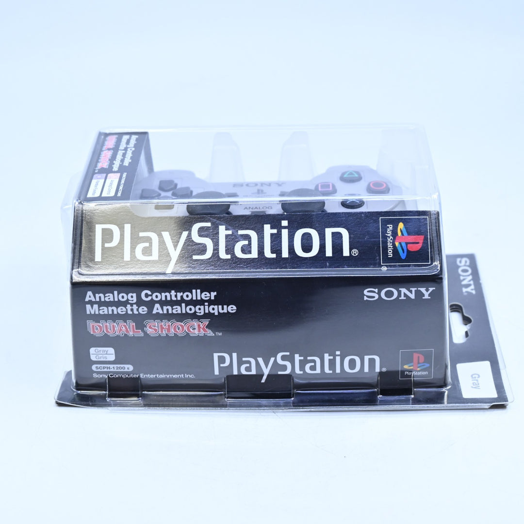 Boxed Analog Controller - Gray - Sony Playstation 1 / PS1 Accessory - FREE POST!