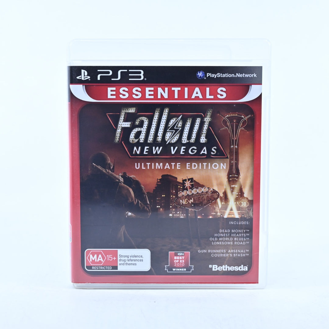 Fallout: New Vegas - Ultimate Edition - Sony Playstation 3 / PS3 Game + Manual