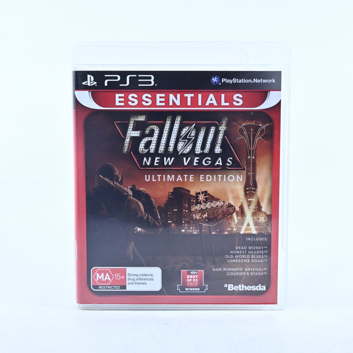Fallout: New Vegas - Ultimate Edition - Sony Playstation 3 / PS3 Game + Manual