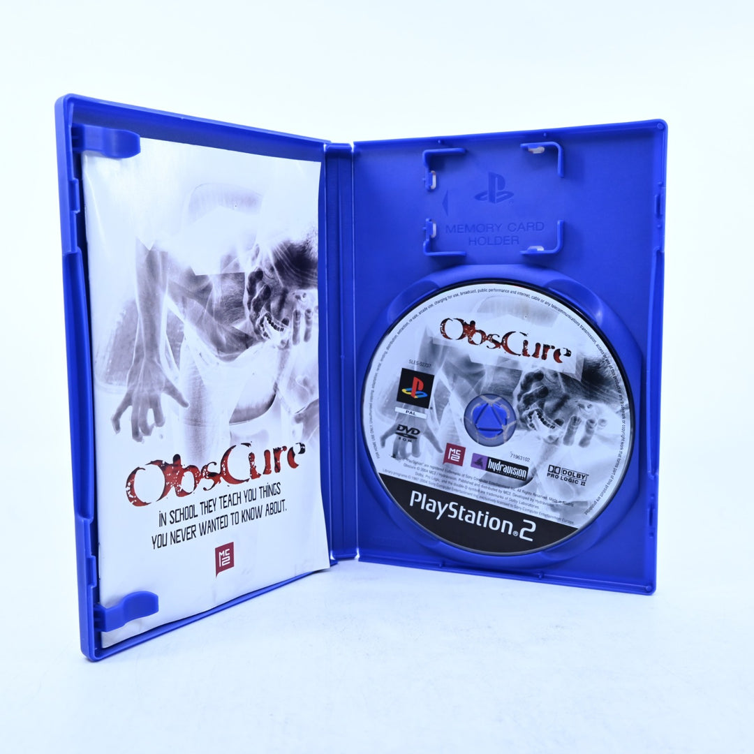 Obscure - Sony Playstation 2 / PS2 Game + Manual - PAL