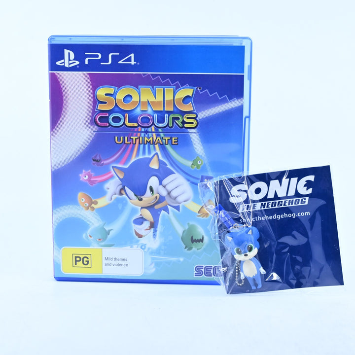 Sonic Colours Ultimate - Sony Playstation 4 / PS4 Game + Keyring - MINT DISC!