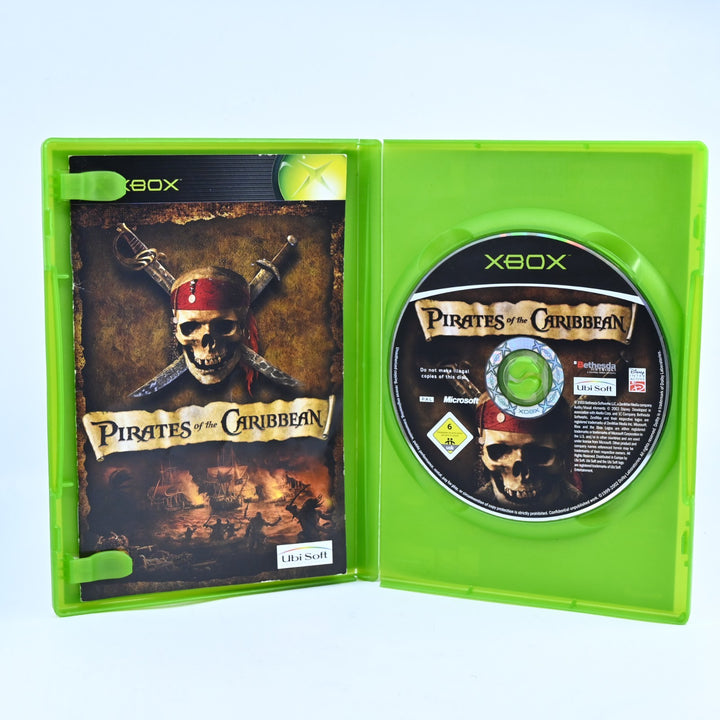 Pirates Of The Caribbean - Original Xbox Game + Manual - PAL - MINT DISC!
