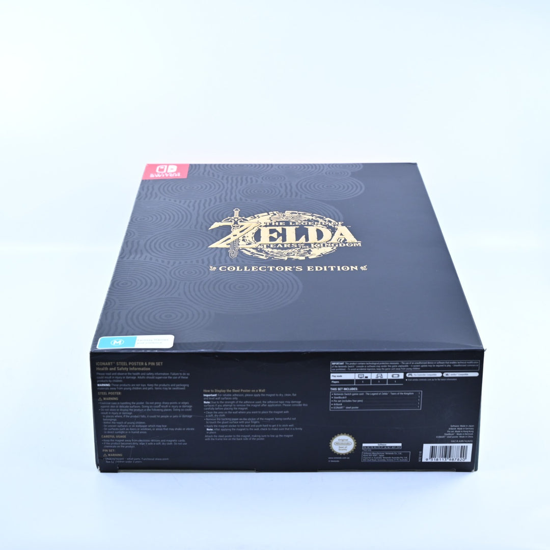 The Legend Of Zelda Tears Of The Kingdom Collectors Edition - Switch Game