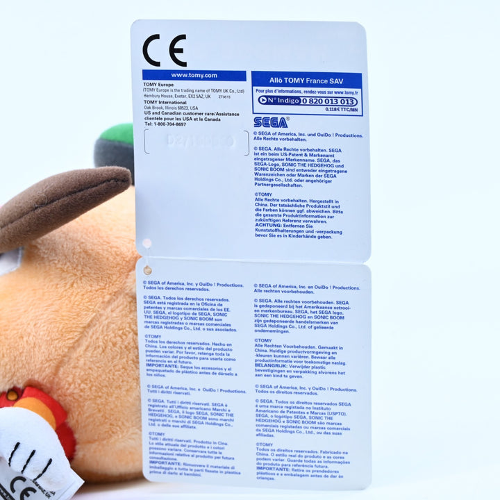 Sonic Boom Big Head Plush Dr. Eggman - with Tag Tomy Sonic the Hedgehog - Toy