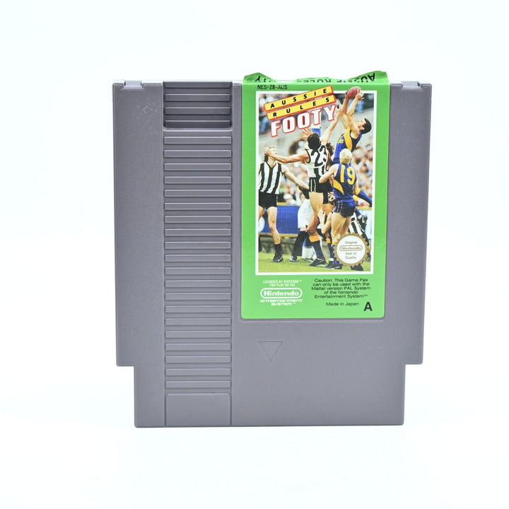 Aussie Rules Footy - Nintendo Entertainment System / NES Game - PAL - FREE POST!