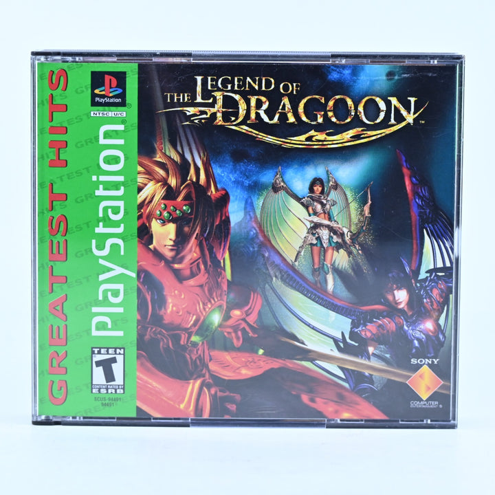 The Legend of Dragoon - Sony Playstation 1 / PS1 Game + Manual - NTSC-U/C