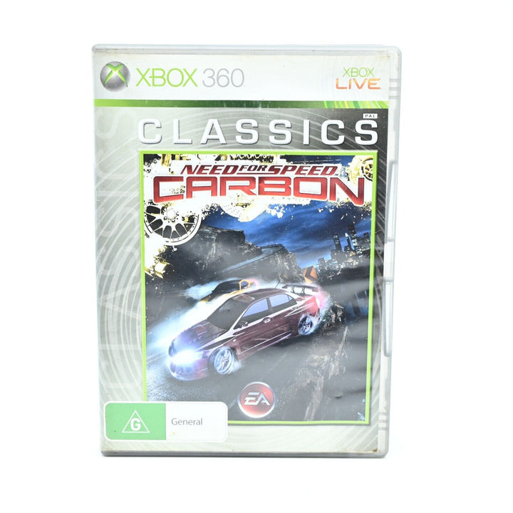 Need For Speed Carbon - Xbox 360 Game + Manual - PAL - MINT DISC!