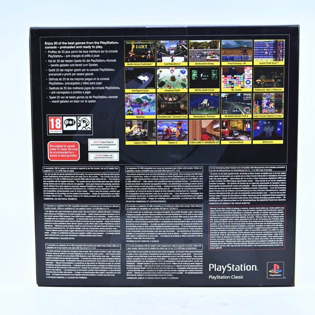 SEALED! Playstation 1 Classic Mini - Sony Playstation 1/ PS1 Boxed Console - PAL