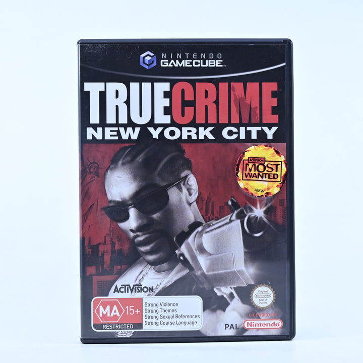 True Crime New York City - Nintendo Gamecube Game + Manual - PAL - FREE POST!