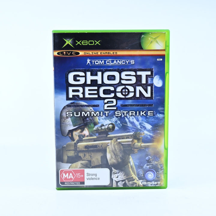 Tom Clancy's Ghost Recon 2: Summit Strike - Original Xbox Game + Manual
