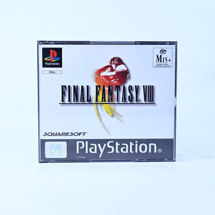 Final Fantasy VIII - Sony Playstation 1 / PS1 Game + Manual - PAL - MINT DISC!