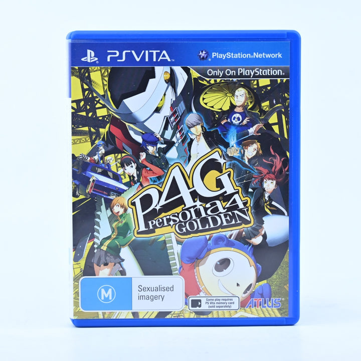 Persona 4 Golden - Sony PS Vita Game - FREE POST!