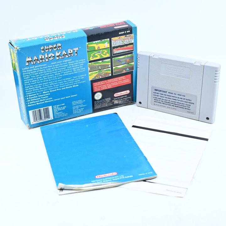 Super Mario Kart - Super Nintendo / SNES Boxed Game - PAL - FREE POST!