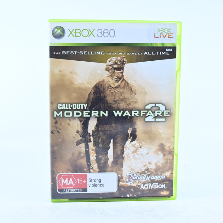 Call of Duty: Modern Warfare 2 - Xbox 360 Game + Manual - PAL - MINT DISC!