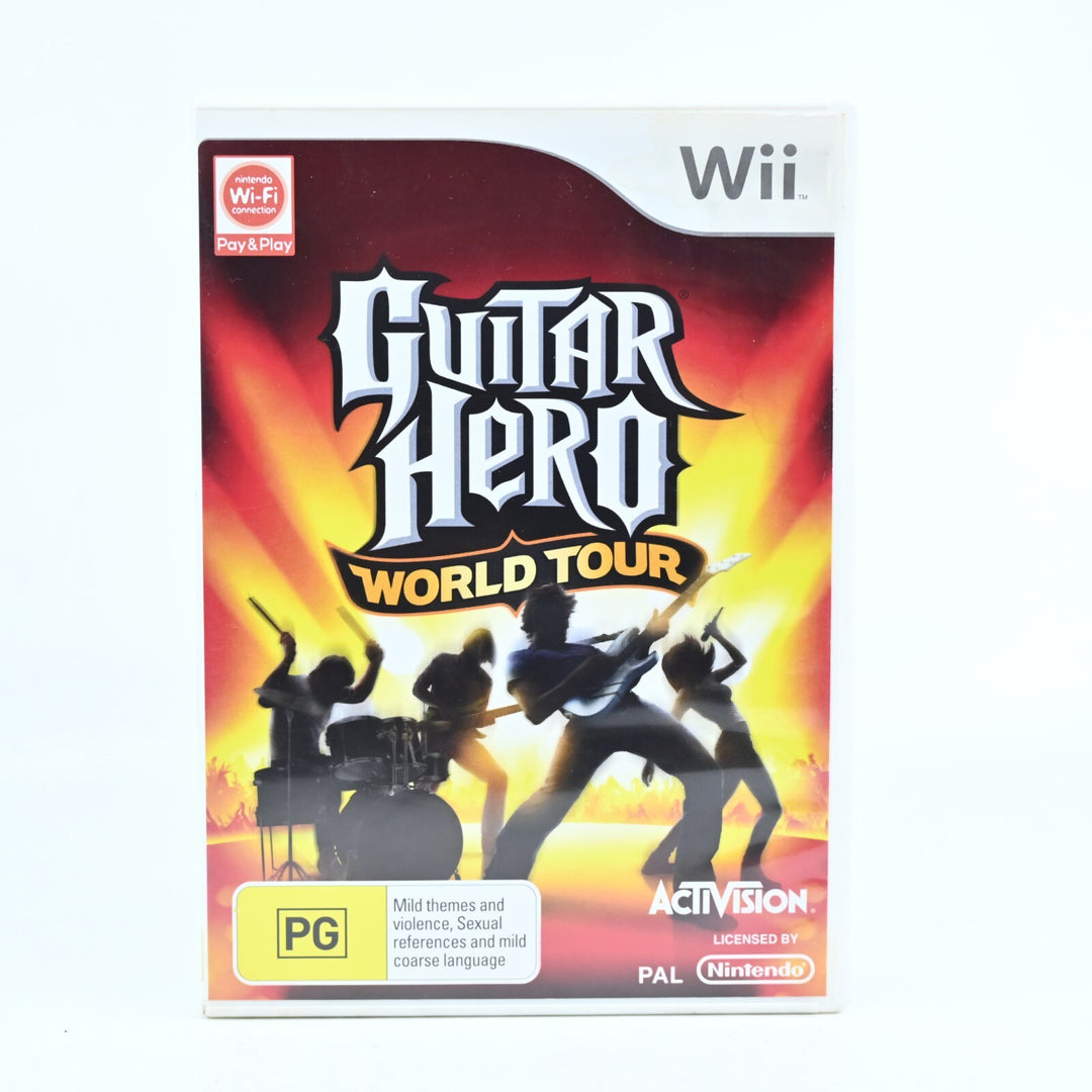 Guitar Hero: World Tour - Nintendo Wii Game + Manual - FREE POST!