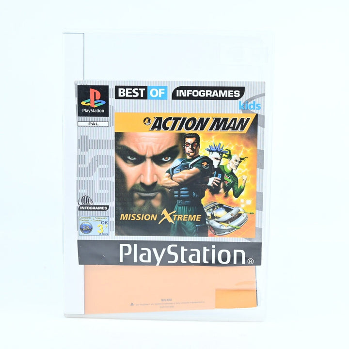 Action Man: Mission Extreme - Sony Playstation 1 / PS1 Game + Manual - MINT DISC