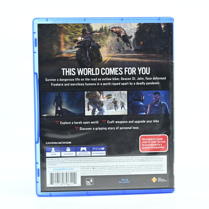 Days Gone - Sony Playstation 4 / PS4 Game - FREE POST!