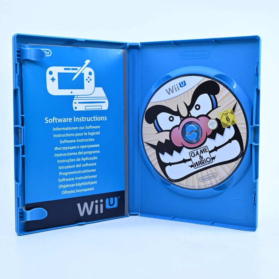 Game & Wario - Nintendo Wii U Game - PAL - FREE POST!