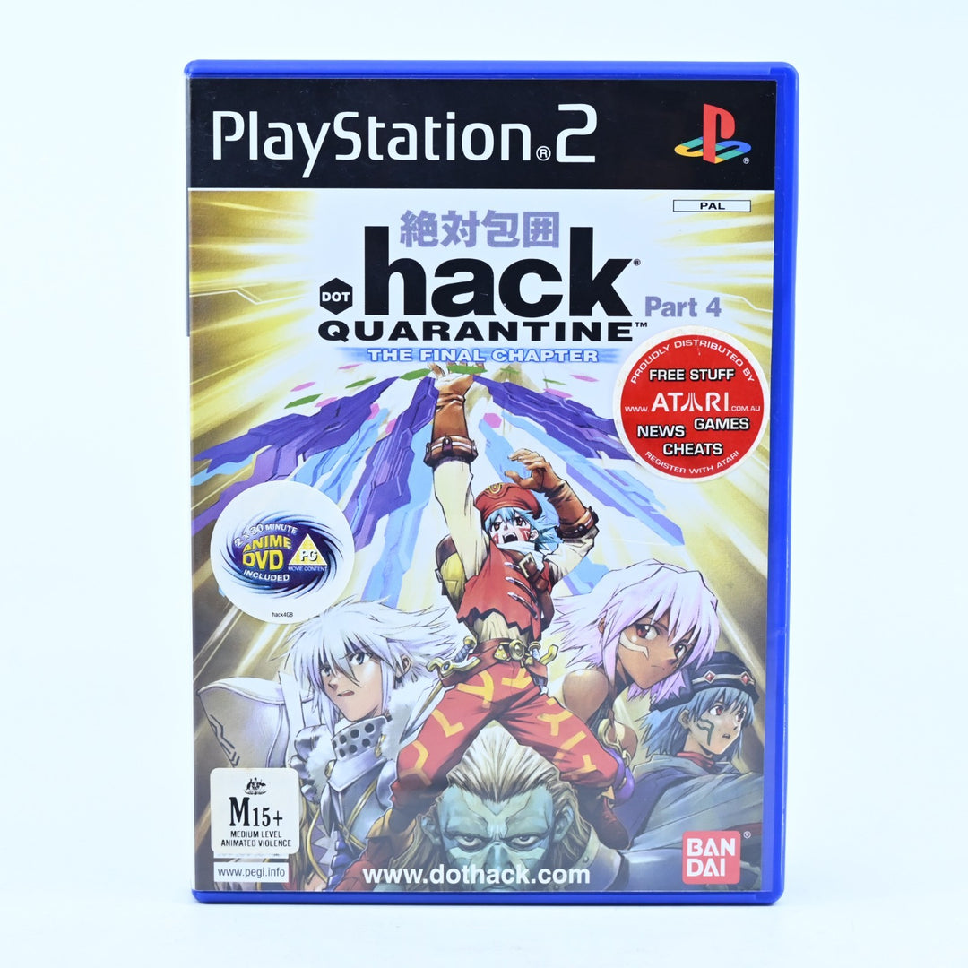 Dot .hack // Quarantine - Sony Playstation 2 / PS2 Game + Manual - PAL