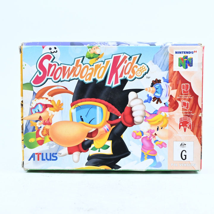 Snowboard Kids - N64 / Nintendo 64 Boxed Game - PAL - FREE POST!