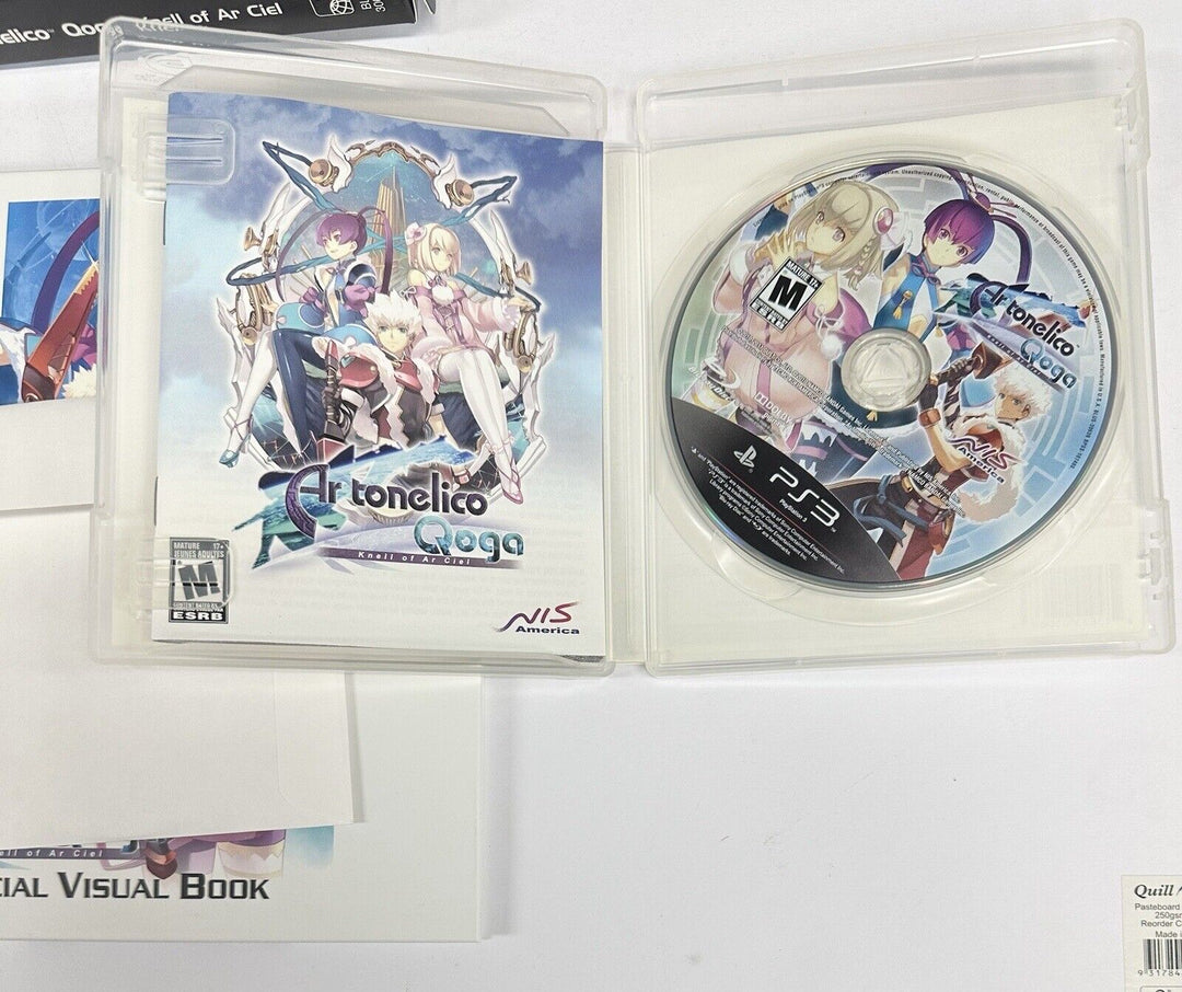 Ar Tonelico Qoga Knell of Ar Ciel Collector’s Edition Playstation 3 PS3 Game