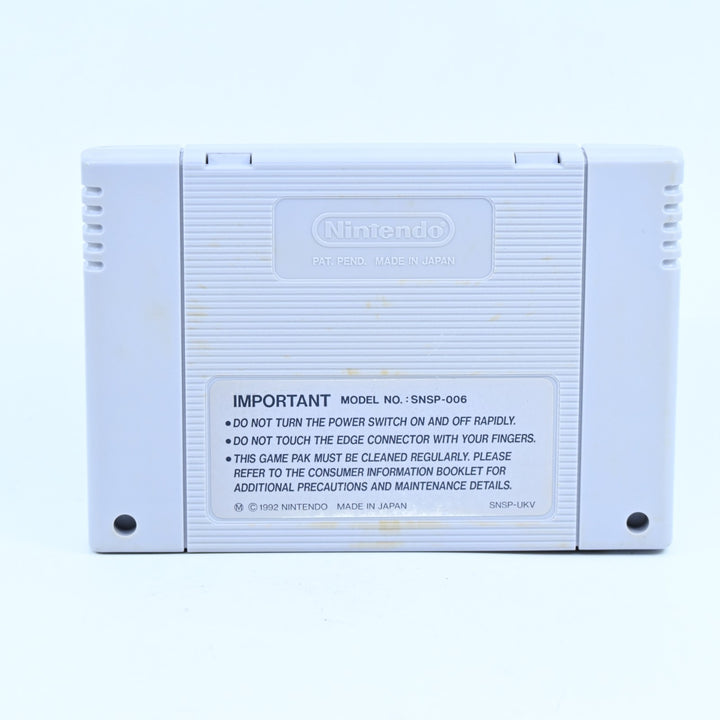 Nigel Mansell's World Championship Racing - Super Nintendo / SNES Game - Pal