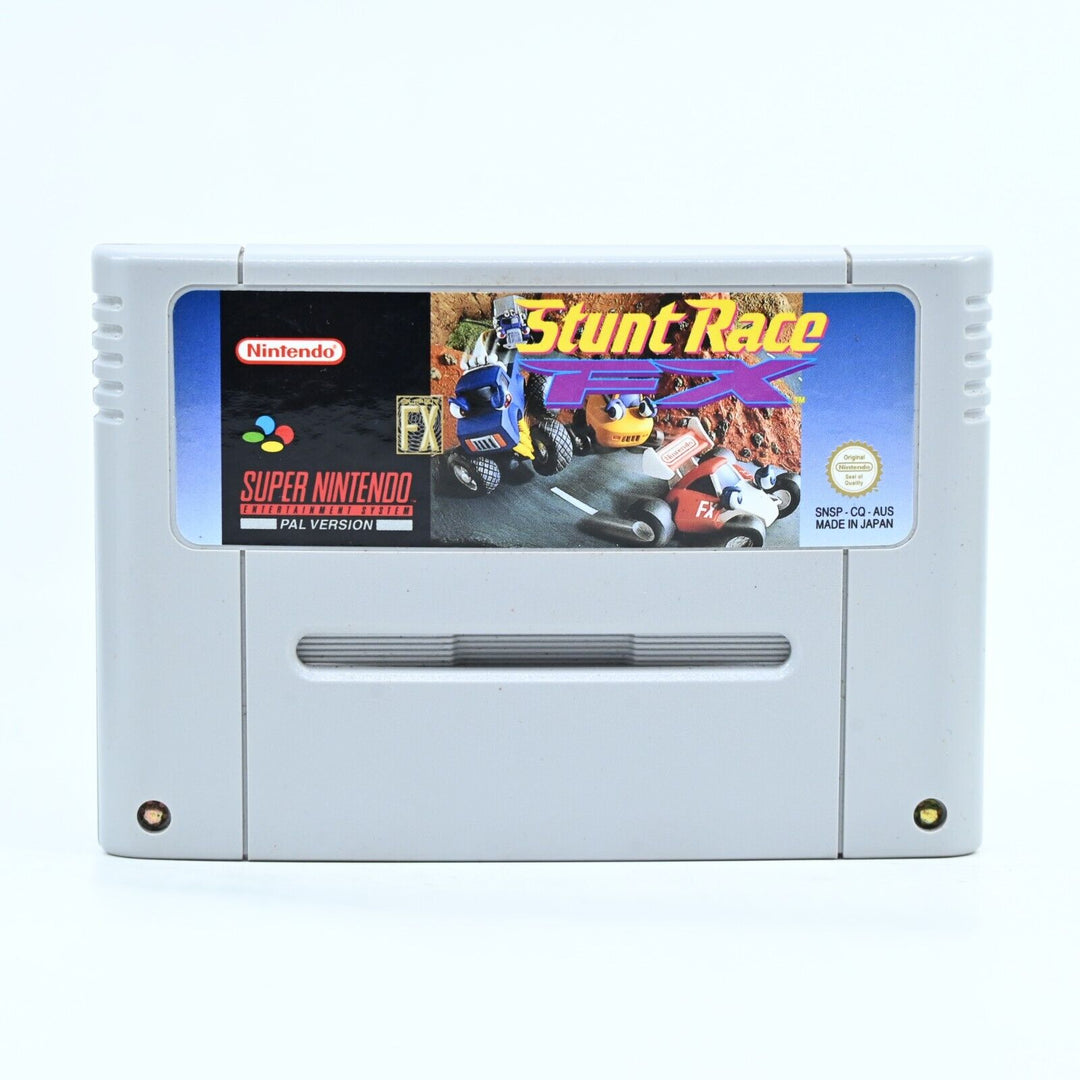 Stunt Race FX - Super Nintendo / SNES Game - PAL - FREE POST!