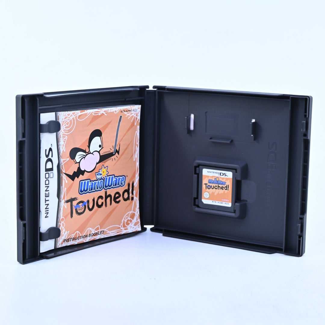 Wario Ware Touched!- Nintendo DS Game - PAL + Manual - FREE POST!