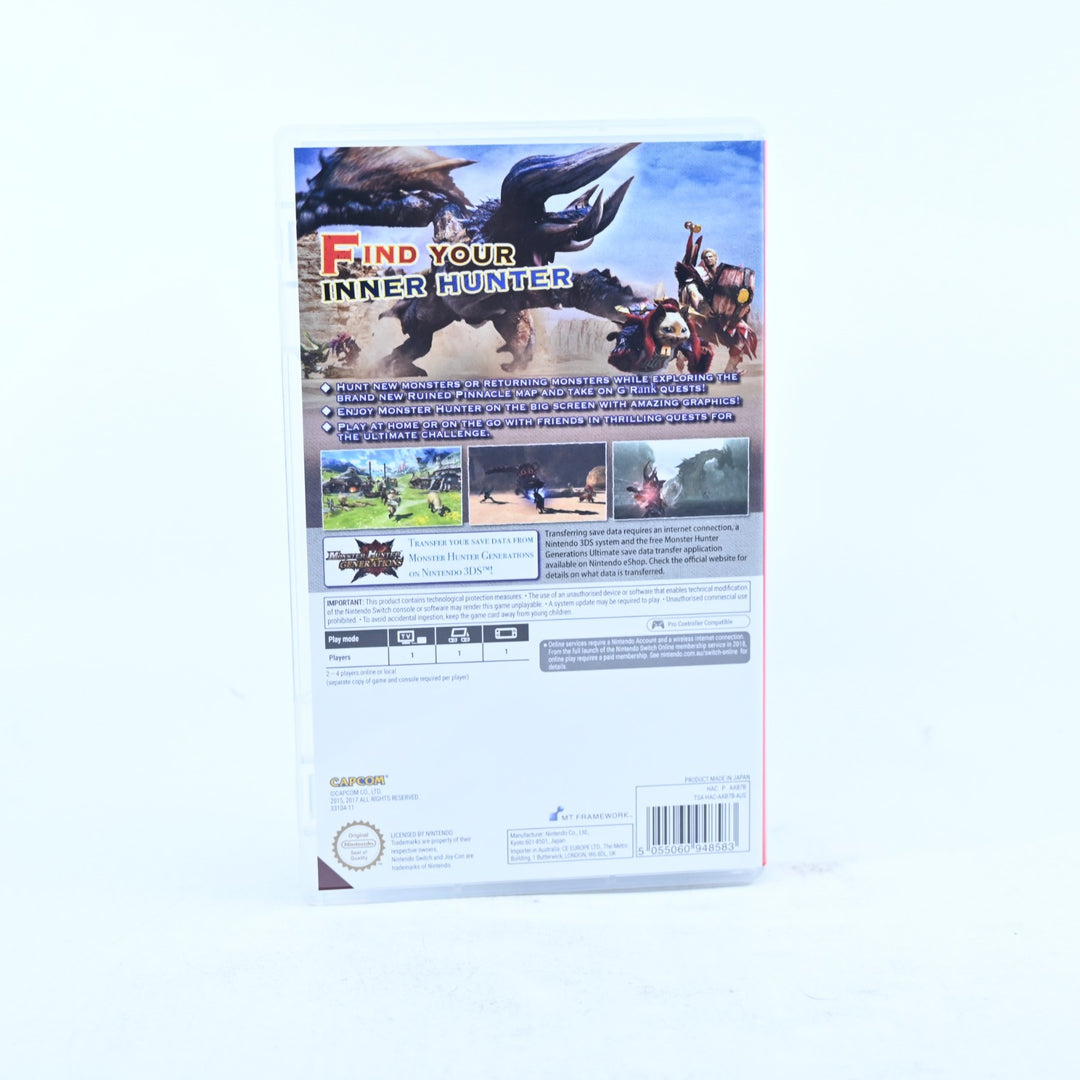 Monster Hunter Generations Ultimate - Nintendo Switch Game - FREE POST!