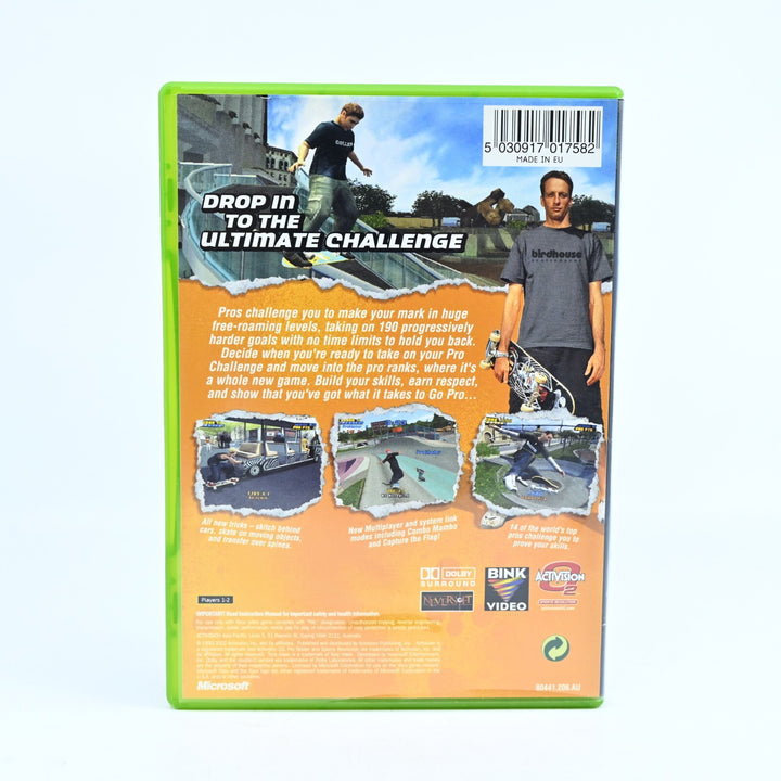 Tony Hawk's Pro Skater 4 - Original Xbox Game + Manual - PAL - MINT DISC!