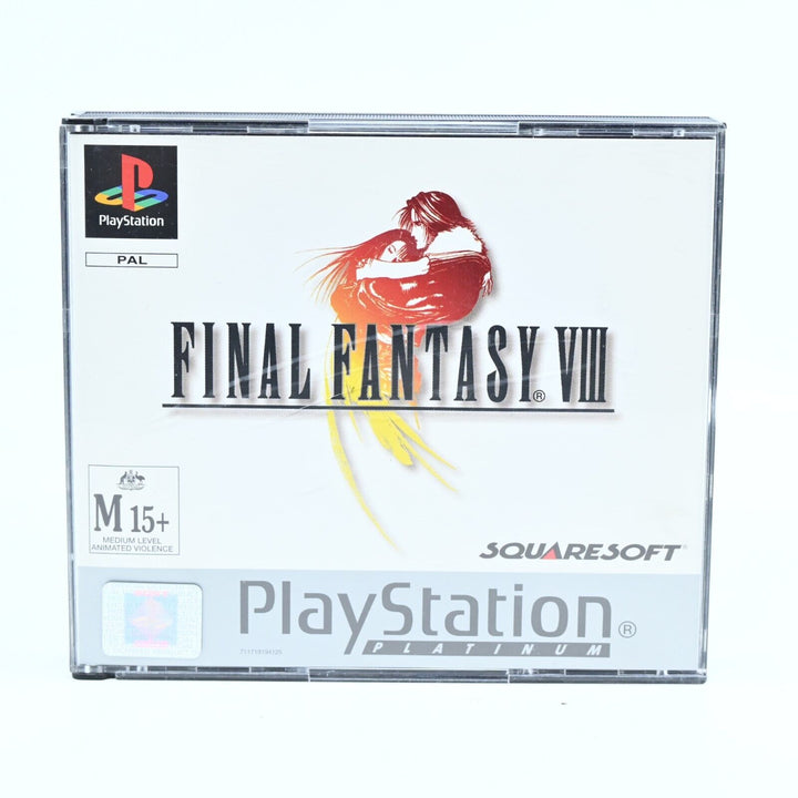 Final Fantasy VIII - Sony Playstation 1 / PS1 Game + Manual - PAL - MINT DISC!