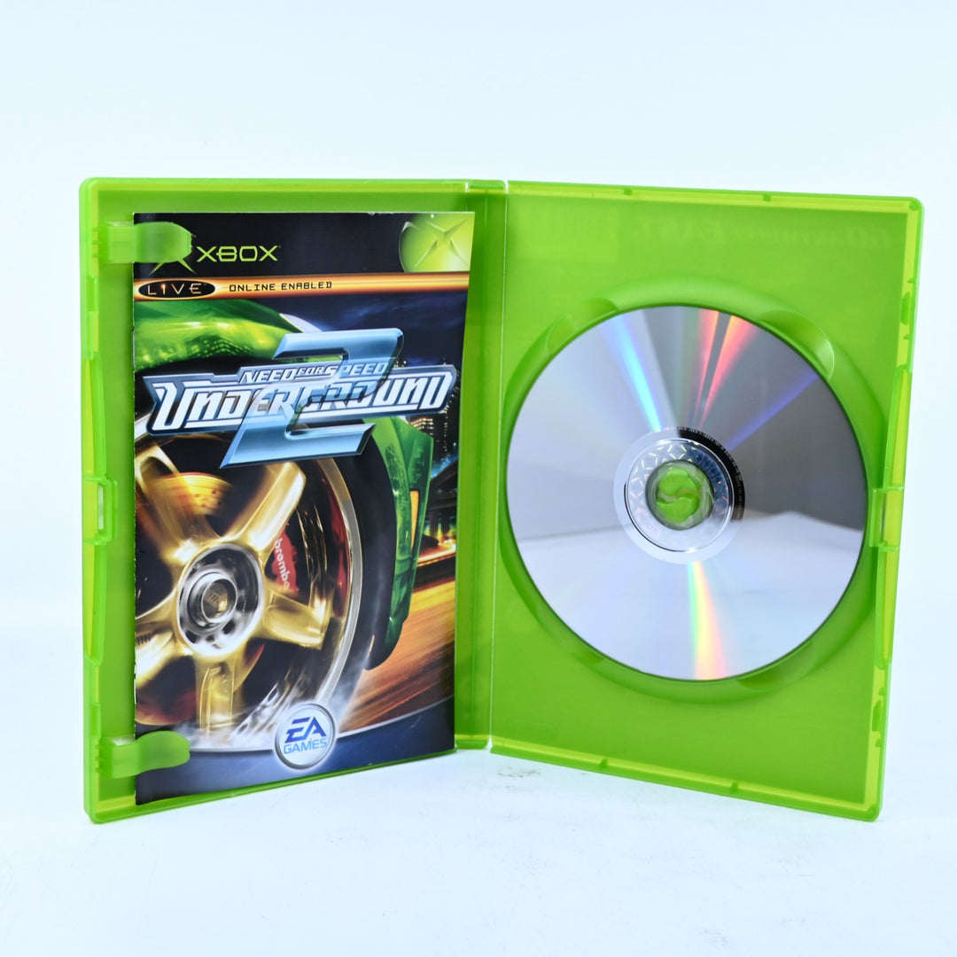 Need for Speed Underground 2 - Original Xbox Game + Manual - PAL - MINT DISC!