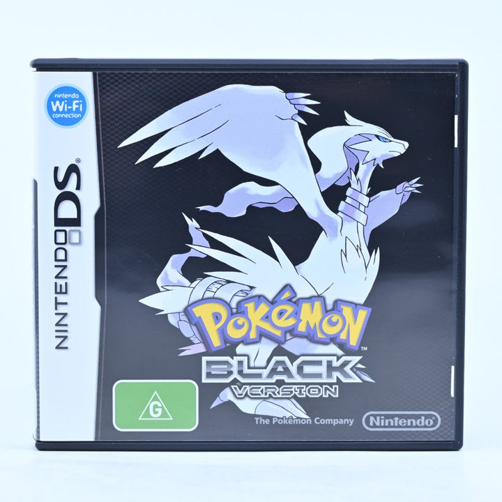 Pokemon Black Version - Nintendo DS Game - PAL + Manual - FREE POST!
