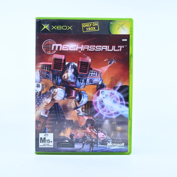 MechAssault - Original Xbox Game + Manual - PAL - MINT DISC!