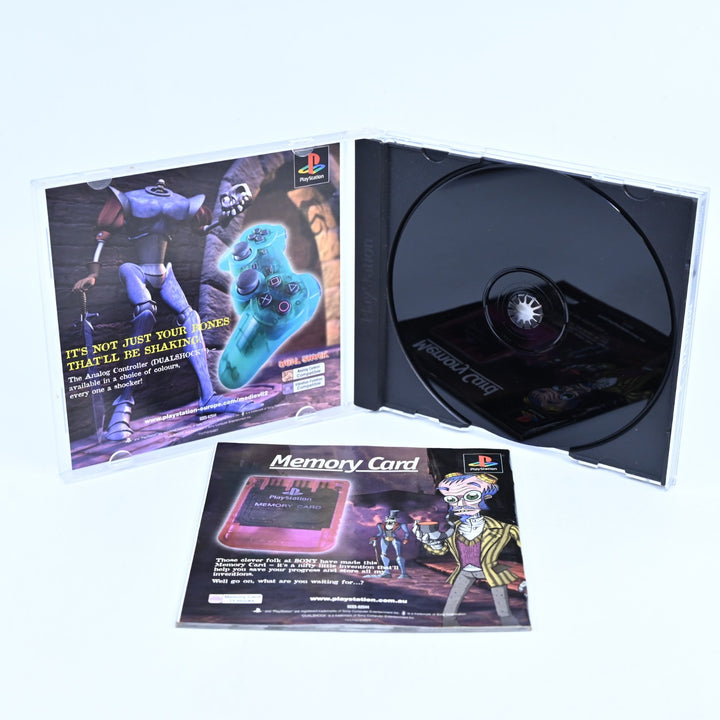 MediEvil 2 - Sony Playstation 1 / PS1 Game + Manual - PAL - MINT DISC!