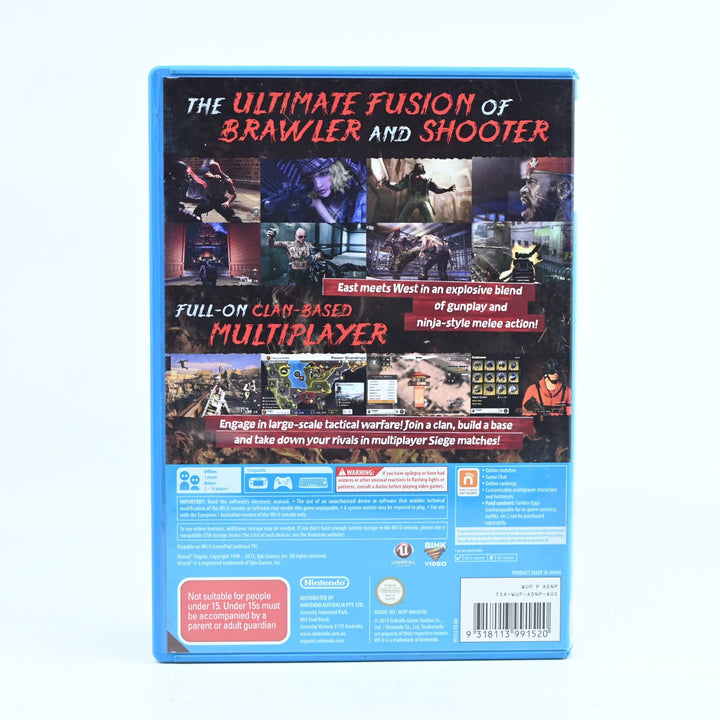 Devil's Third - Nintendo Wii U Game - PAL - FREE POST!