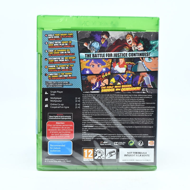 SEALED! My Hero One's Justice 2 - Xbox One Game - PAL - FREE POST!