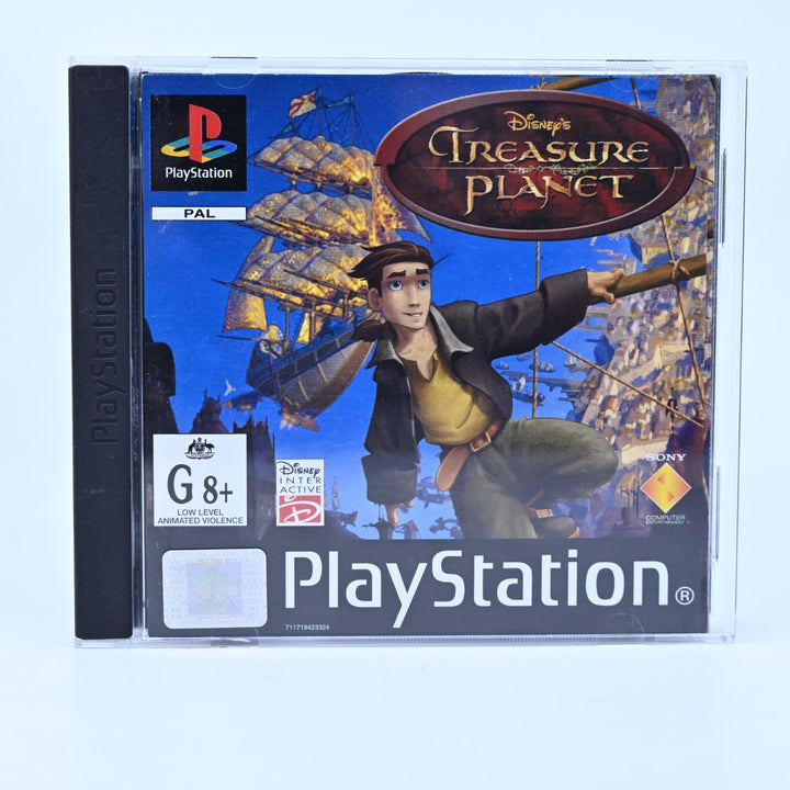 Disney's Treasure Planet - Sony Playstation 1 / PS1 Game + Manual - PAL