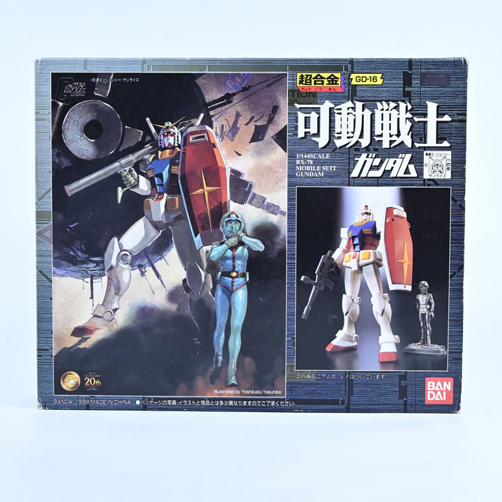 Chogokin GD-16 RX-78 Mobile Suit Gundam - Bandai - 1:144 Die-Cast Anime Figure