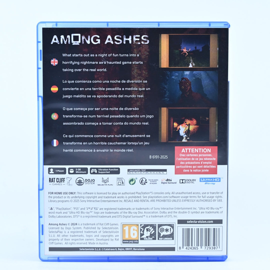 Among Ashes - Sony Playstation 5 / PS5 Game - MINT DISC!