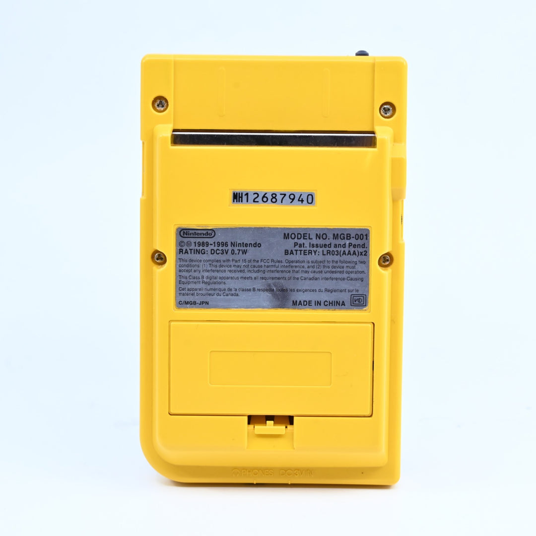 Yellow - Nintendo Gameboy Pocket Console - PAL - FREE POST!