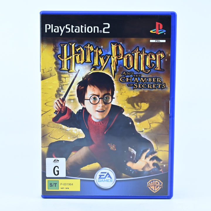 Harry Potter and the Chamber of Secrets - Playstation 2 / PS2 Game + Manual