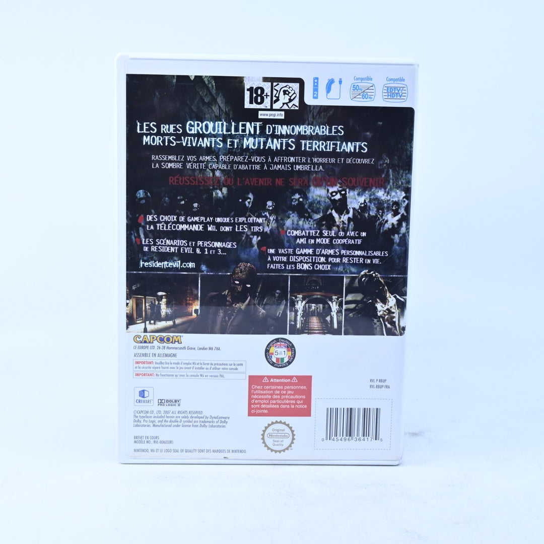 Resident Evil: The Umbrella Chronicles - Nintendo Wii Game + Manual - PAL